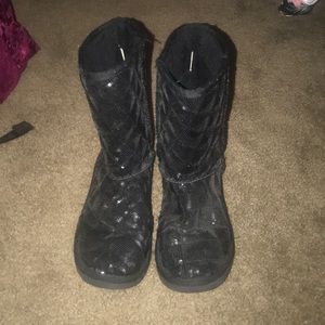 Sparkly boots